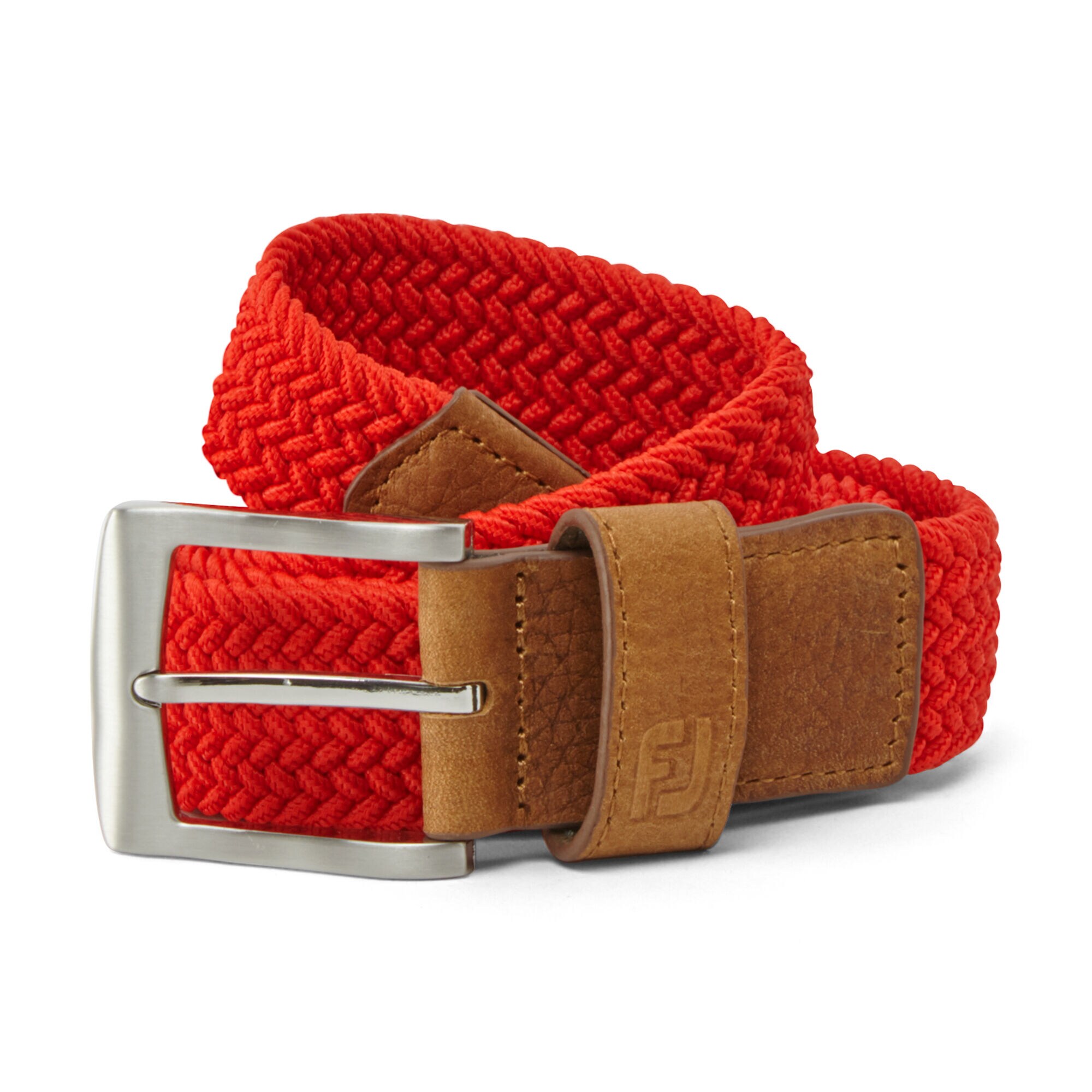 Elastic Fabric Braided Belt with 1 3/8 Width, Stretch Elastic Casual Woven  Sport Golf Braided Belts 