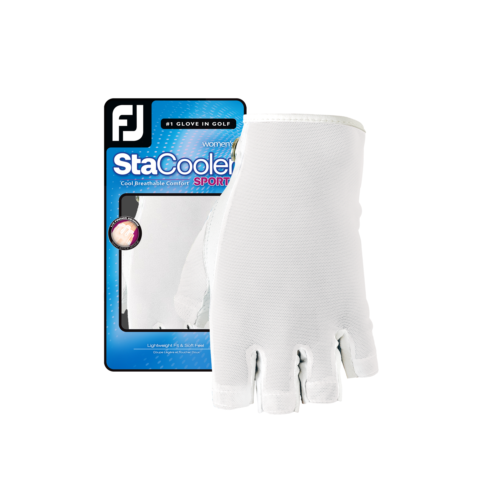 womens fingerless golf gloves right hand